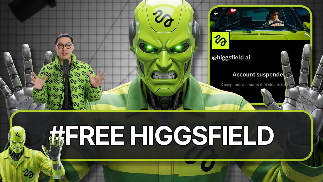 Higgsfield X Account Suspended #freehiggsfield